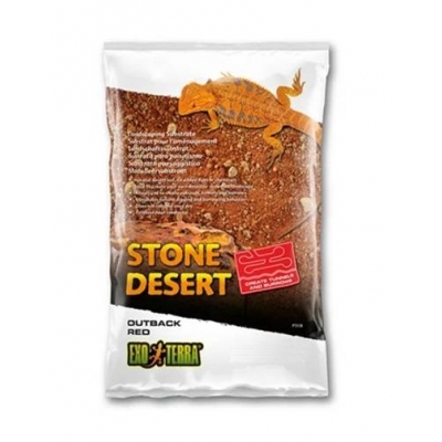 EXOTERRA Stone desert RED OUTBACK 5kg z gliną
